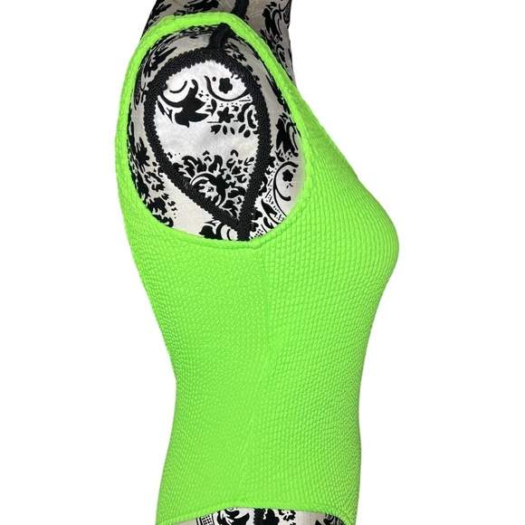 Neon Green Sexy Bathing Suit - Picture 2 of 12